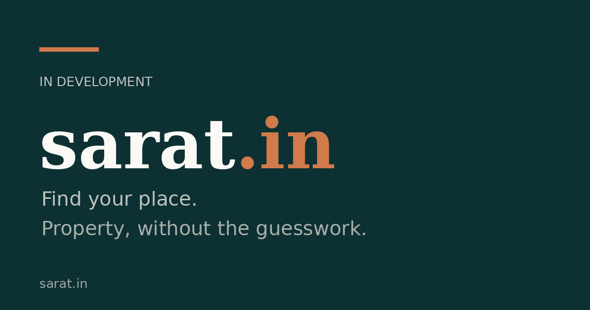Link preview image for sarat.in
